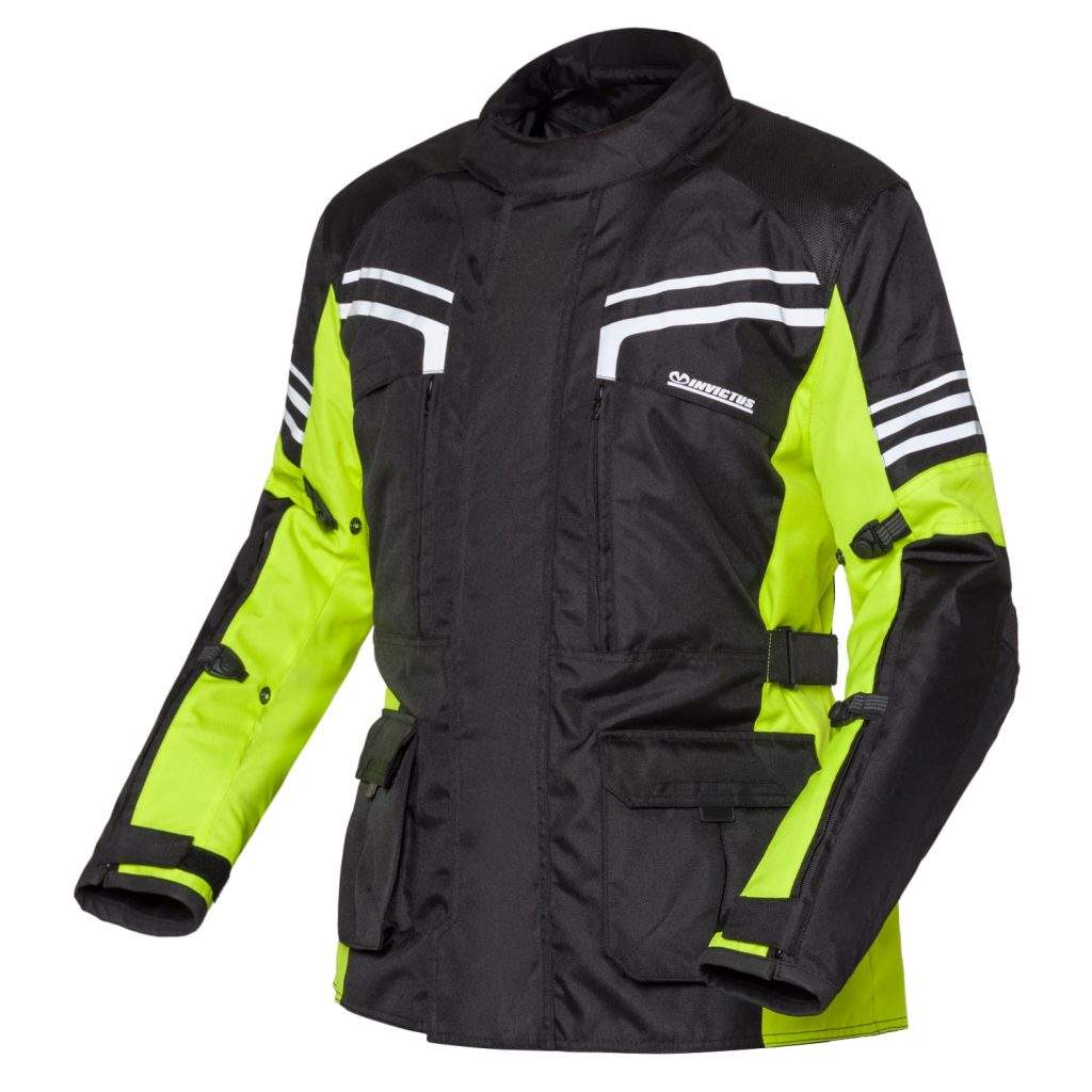 Chaqueta de moto con alta visibilidad Invictus Anibal