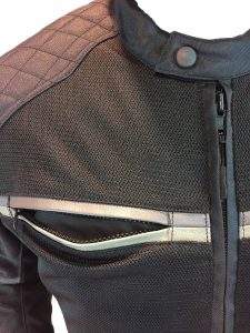 chaqueta de moto de verano vintage