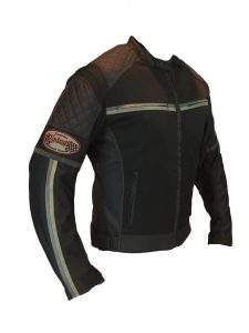 Chaqueta motorista de verano vintage