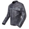 Chaqueta de cuero desgastado estilo vintage, Invictus Dedalo. Protecciones homologadas ECE Chaqueta de moto de cuero vintage Invictus Dedalo
