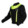 Chaqueta corta de moto hombre Invictus Atlas Black Fluo Chaqueta corta de moto hombre Invictus Atlas Black Fluo