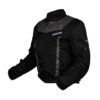 Chaqueta corta de moto hombre Invictus Atlas Black Grey Chaqueta corta de moto hombre Invictus Atlas Black Grey