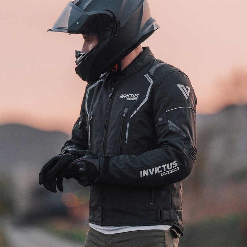 chaqueta de moto cordura
