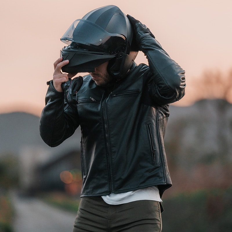 chaqueta cafe racer invictus leonidas